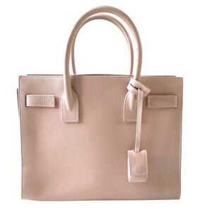 Saint Laurent Leather Sac De Jour Tote